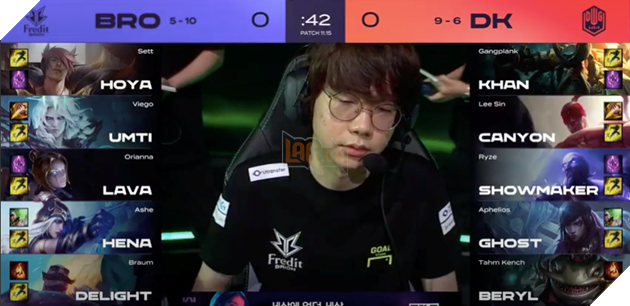  LCK mùa Hè 2021 BRO vs. DK - chênh lệch là điều không phải bàn cãi 2
