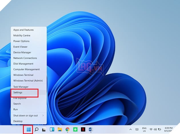 Cách thay đổi hình nền trên máy tính Windows 11