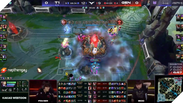  LCK mùa hè 2021 T1 vs Gen.G đại chiến playoff 3