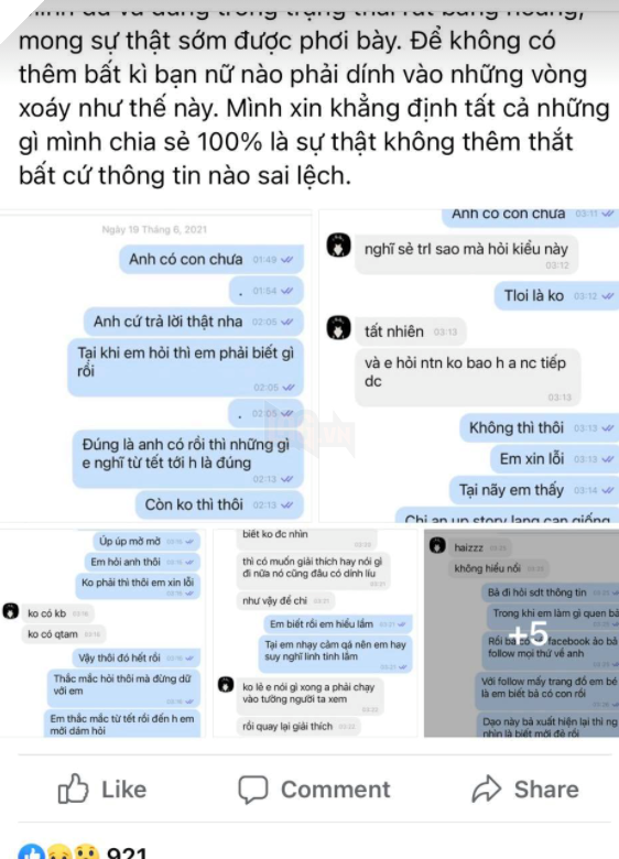 Drama lớn - 1 cô gái tố Jack trăng hoa, có con với nữ chính MV Sóng Gió và còn tung cả anh nam ca sỉ trên giường 5