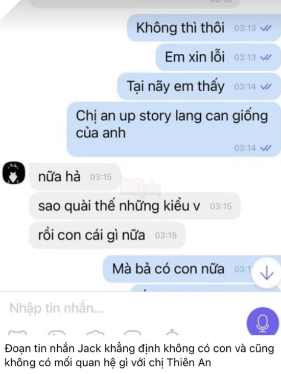 Drama lớn - 1 cô gái tố Jack trăng hoa, có con với nữ chính MV Sóng Gió và còn tung cả anh nam ca sỉ trên giường 6