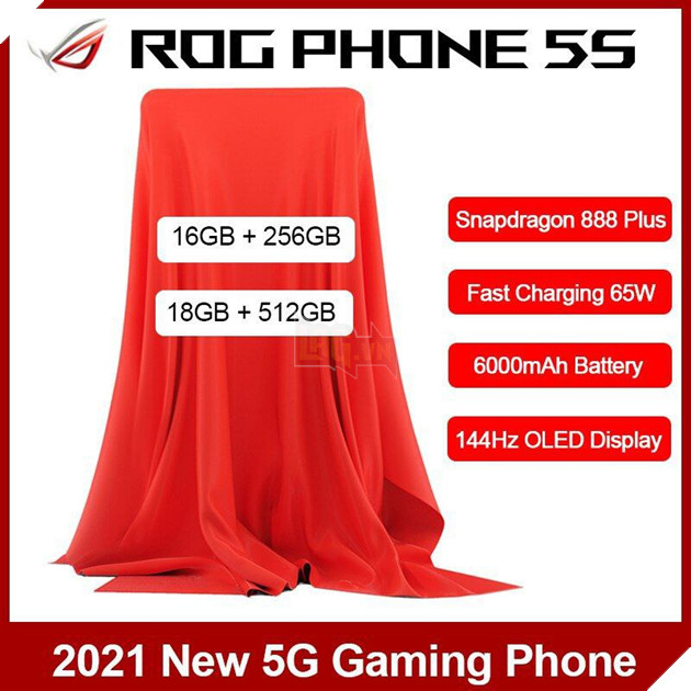 ASUS ROG Phone 5s trang bị Snapdragon 888 Plus, RAM 18GB, sẽ ra mắt trong tháng 8 2