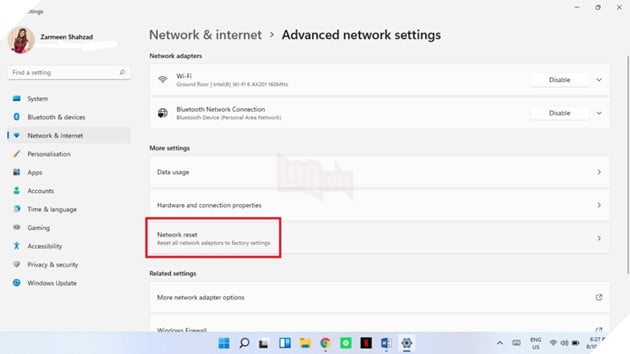Cách khắc phục lỗi không khớp Security Key mạng trên máy tính Windows 11 11