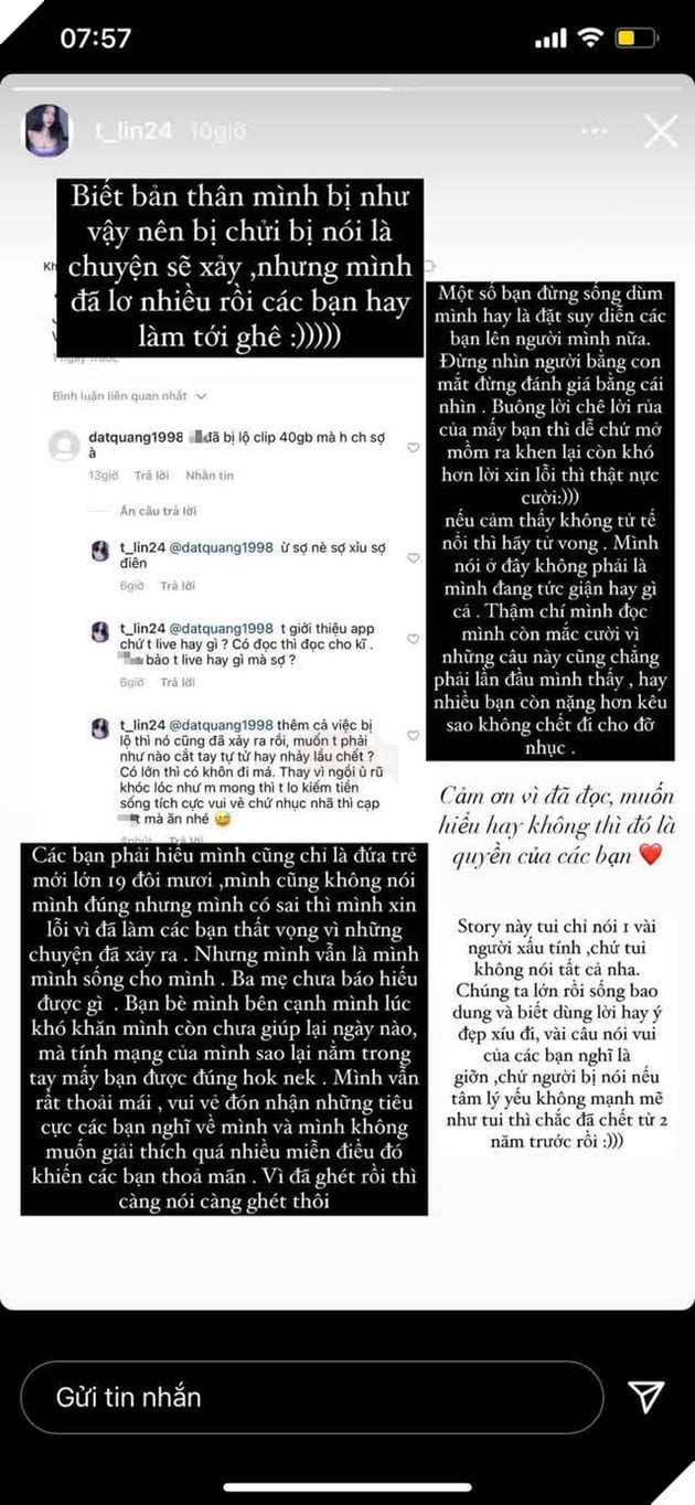 Bị cà khịa về sự cố lộ 40Gb nội dung nóng , cô nàng phản pháo mạnh mẽ trước Antifan 2