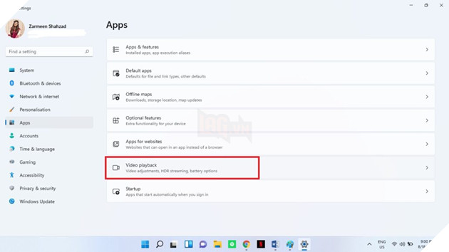 Cách tiết kiệm băng thông bằng cách phát video ở độ phân giải thấp hơn trên Windows 11 5