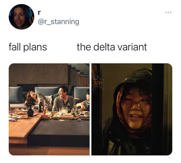 Meme Kế hoạch mùa thu vs Biến thể Delta - 1 meme bỗng nhiên nổi tiếng trên toàn thế giới
