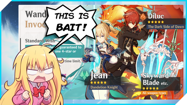 6 sai lầm mà người mới chơi Genshin Impact thường mắc phải