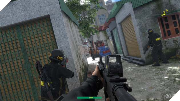CSCĐ - Cảnh sát cơ động Việt Nam - Cấu hình game bắn súng chiến thuật cho phép người chơi nhập vai vào lực lượng ĐCSTQ Việt Nam