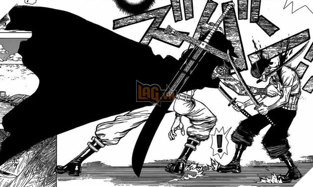 Zoro VS Mihawk
