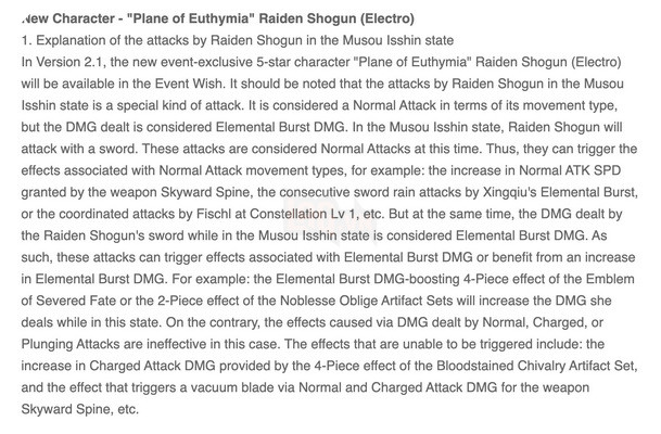 Genshin Impact: Cộng đồng Trung Quốc nổi giận khi Mihoyo Nerf Lôi Thần quá yếu so với bản beta 5