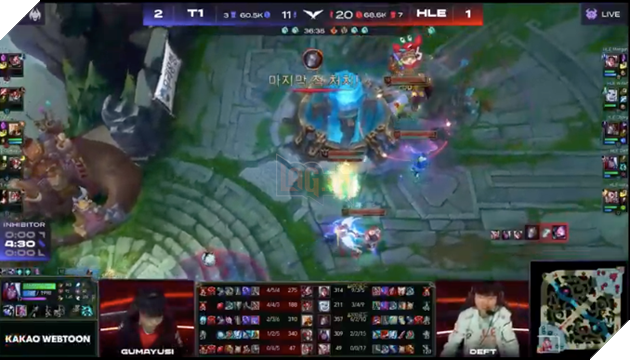  Vòng loại CKTG T1 vs HLE khi Canna trở thành boy one champ 8