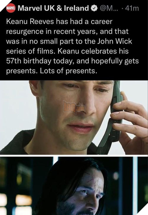 Cư dân mạng dậy sóng khi Marvel đăng bài chúc mừng sinh nhật John Wick rồi xoá vội