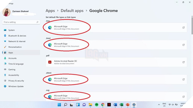 Cách thay đổi trình duyệt mặc định trên Windows 11 7