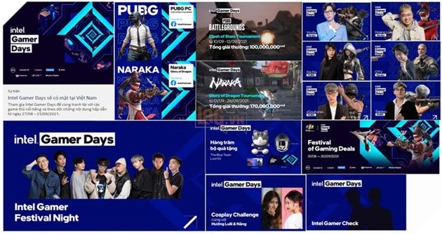 Intel chính thức công bố sự kiện Intel Gamer Days 2021