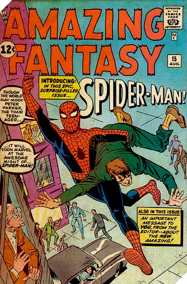 A virtual gallery celebrating the greatness of the comics medium, past and  present. | Amazing fantasy spiderman, Marvel comics covers, Marvel comics  vintage