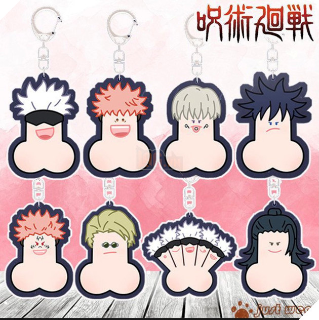 móc khóa jujutsu kaisen