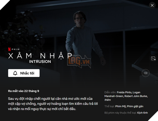 Netflix sắp sửa ra mắt tựa phim giật gân về đề tài kẻ xâm nhập