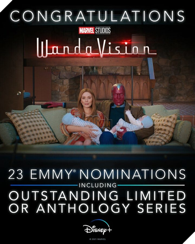 Marvel Studios lần đầu tiên thắng đậm tại Emmy 2021 nhờ WandaVision