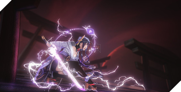 cosplay Genshin Impact Raiden Shogun