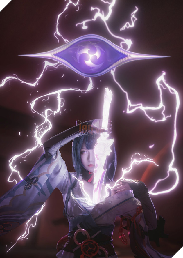 cosplay Genshin Impact Raiden Shogun