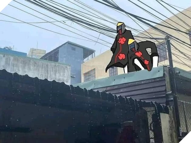 Fan Naruto không khỏi thích thú với hình ảnh 2 chiến sĩ bộ đội chẳng khác gì cặp đôi Itachi và Kisame cả 6