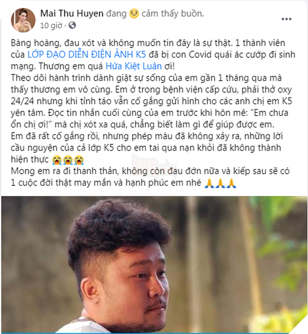 Đạo diễn Tấn Lực qua đời vì COVID-19 khi mới 39 tuổi 3