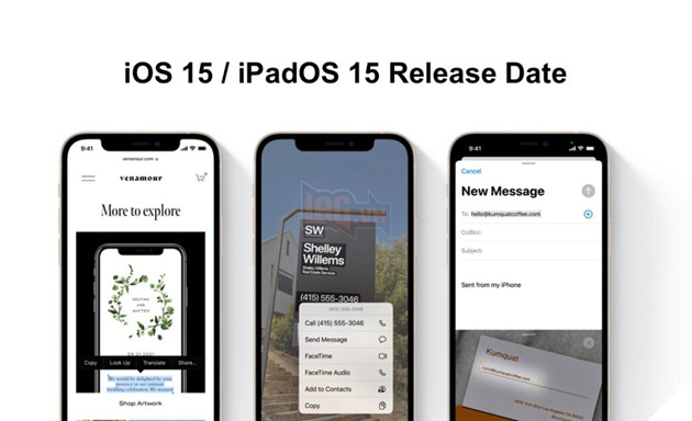 Apple chính thức công bố ngày phát hành iOS 15 và iPad OS 15 