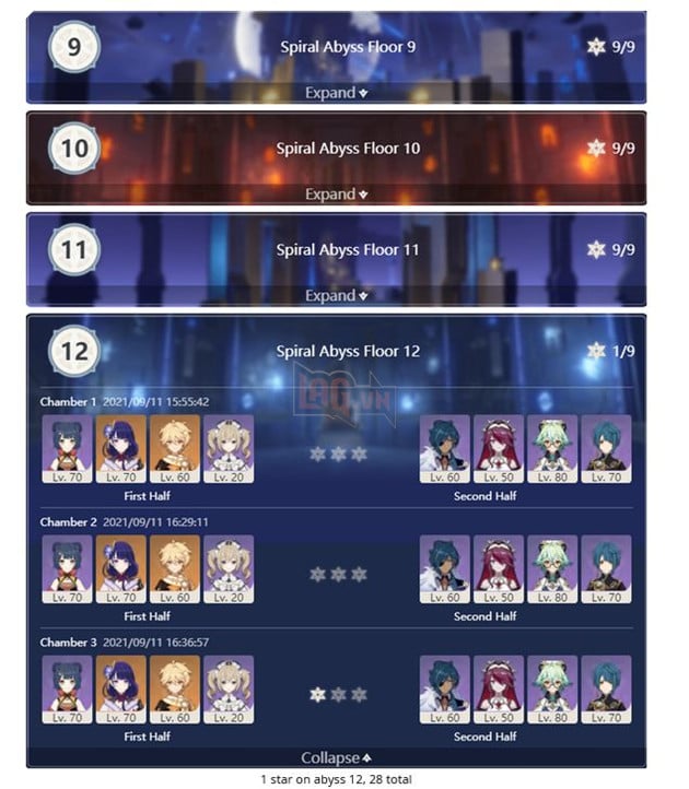 Genshin Impact: Xuất hiện game thủ try hard clear La Hoàn tầng 12 sau 28 ngày chơi game 2