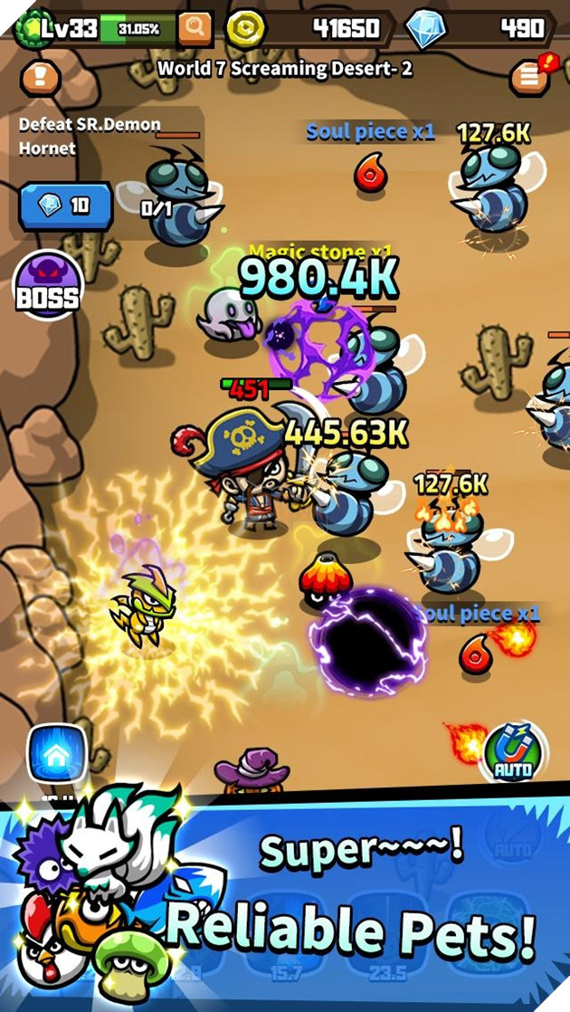 Hóa thân người tiền sử khám phá các hầm ngục cực thú vị trong Homo Idlecus 4