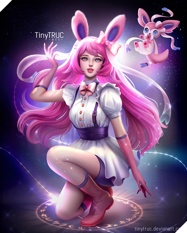 fanart pokemon dạng người