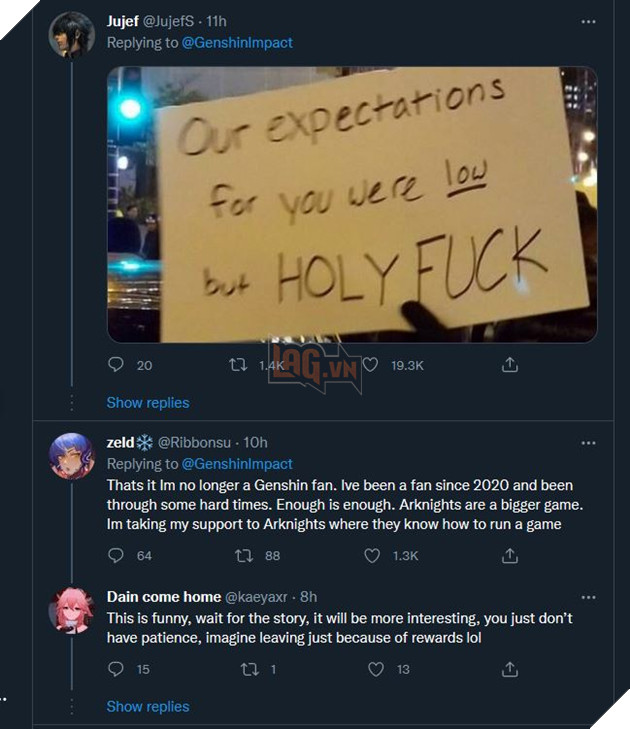 Cộng đồng Genshin Impact nổi giận trước quà Sinh nhật 1 năm của game kèm theo chuỗi sự kiện kinh khủng 5