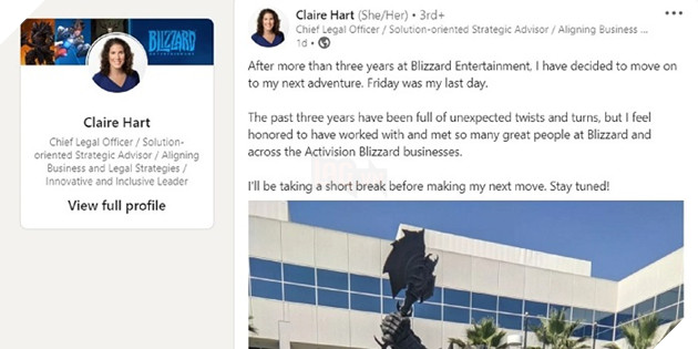 Giữa muôn vàn drama, Giám đốc Pháp lý Blizzard chính thức rời đi