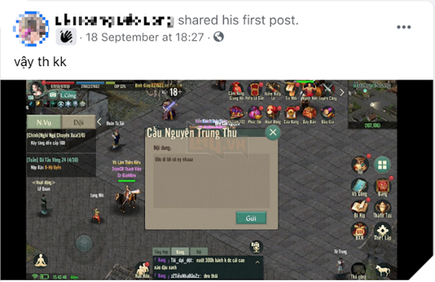 Những ước nguyện Trung thu “siêu cấp đáng yêu” của game thủ Võ Lâm Truyền Kỳ 1 Mobile 5