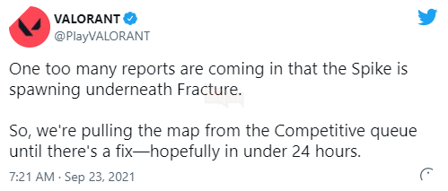 Vừa ra mắt không lâu thì bản đồ mới của Valorant lại gặp lỗi nghiêm trọng 2