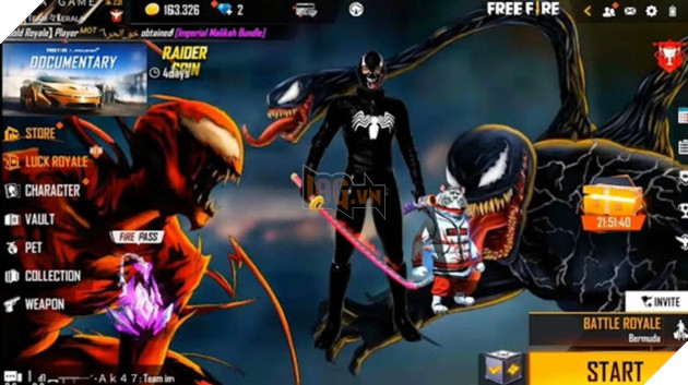 Garena chính thức công bố hợp tác Free Fire x Venom 2 2