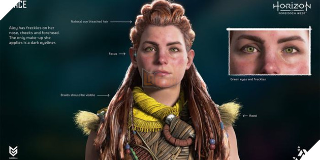 Guerrilla Games miêu tả chi tiết những thay đổi về tạo hình Aloy trong Horizon Forbidden West 2