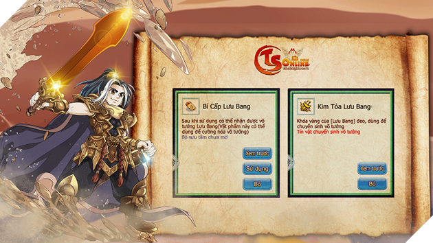 TS Online Mobile tặng quà ngập mặt cho game thủ ở máy chủ mới Tam Quốc 2