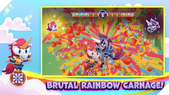 Unicorns on Unicycles - Game đối kháng với đồ họa vui nhộn mang tính giải trí cực cao 2