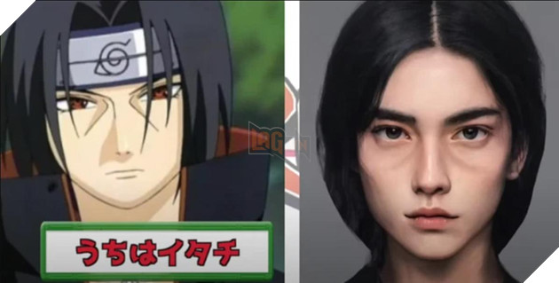 fanart naruto phiên bản người thật