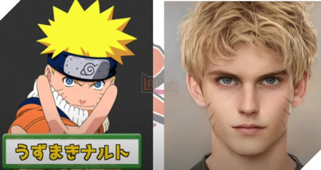 fanart naruto phiên bản người thật