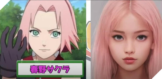 fanart naruto phiên bản người thật