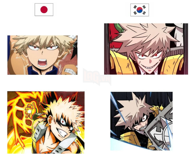 webtoon hàn quốc copy manga nhật bản