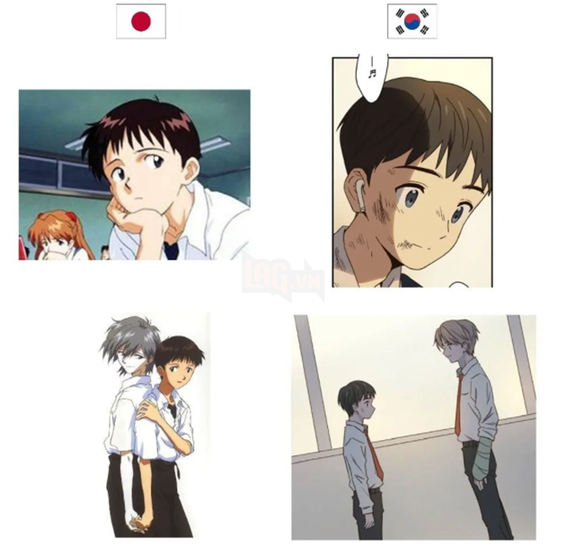 webtoon hàn quốc copy manga nhật bản