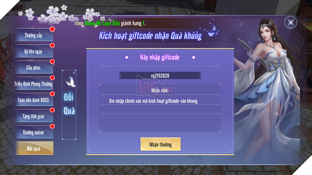 Tổng hợp Giftcode Nhất Mộng Giang Hồ VNG mới nhất và cách nhập code năm 2021 2