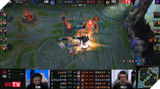  CKTG 2021 LNG tạm dẫn đầu bảng xếp hạng với 2 trận thắng liên tiếp 2