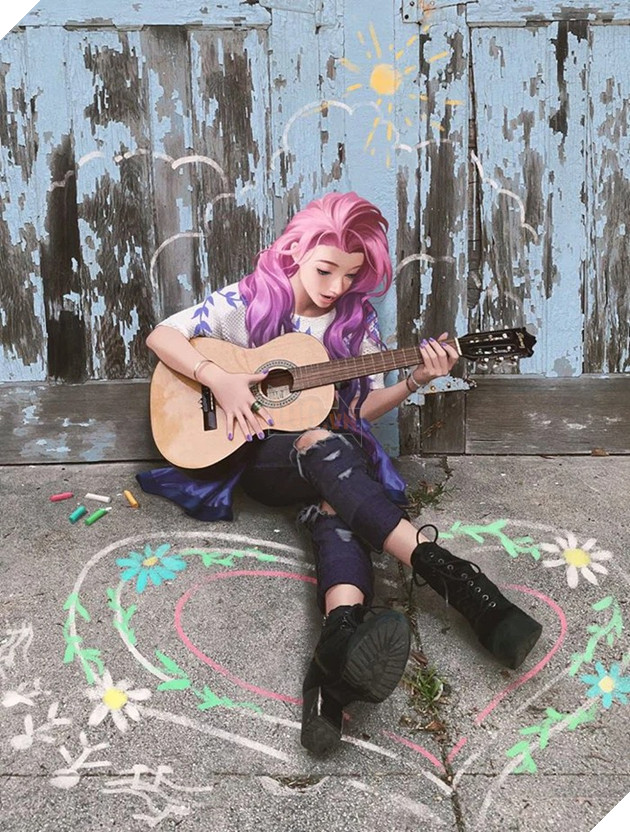 Cộng đồng game thủ tranh cãi dữ đội khi fanart Yena trông chả khác gì Seraphine của LMHT 2