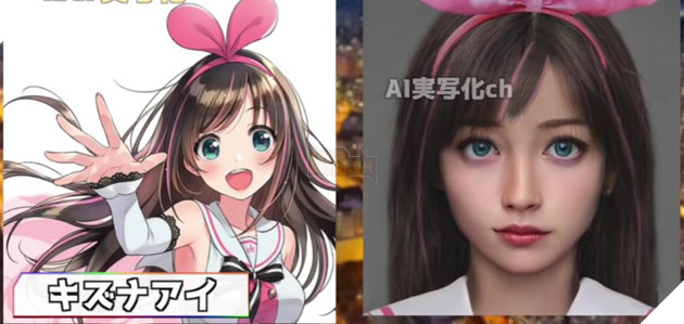 vtuber hololive phiên bản người thật