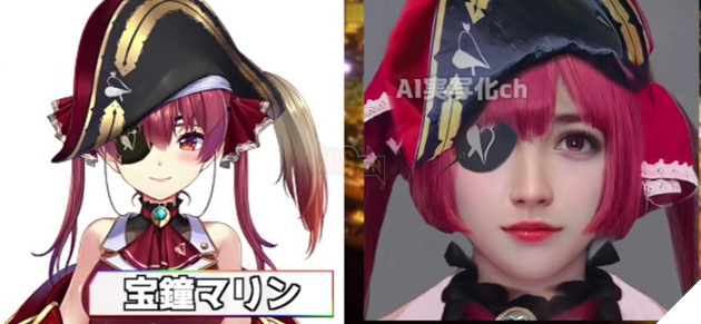 vtuber hololive phiên bản người thật