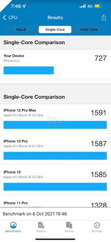 Chip A15 Bionic của Apple vượt qua đối thủ ngay cả ở chế độ nguồn điện thấp 5