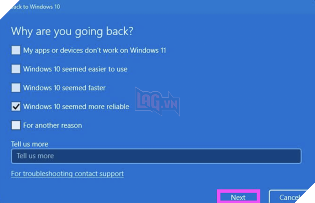 Microsoft hỗ trợ người dùng hạ cấp từ Windows 11 trở lại Window 10 mà không mất dữ liệu 2